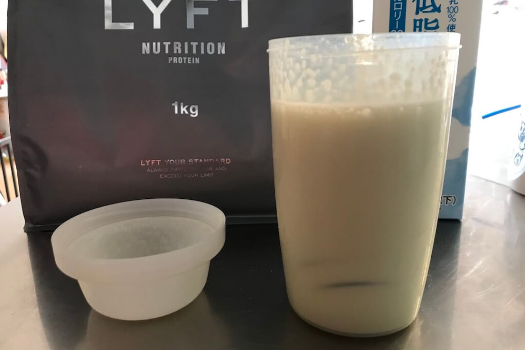 LYFT(リフト) プロテイン(メロン味)のレビュー