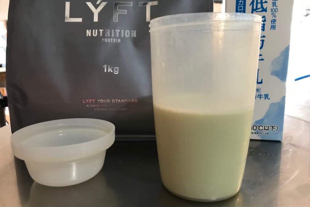 LYFT(リフト) プロテイン(メロン味)のレビュー
